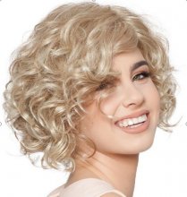 Cosy Curly Synthetic Medium Wigs