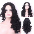 65cm Fashion Sexy Long Curly Wavy Cosplay Central Parting Women Wigs Hair Wig Girl