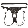 Adjustable Strap-On Dildo Harness, Ferch Double Hole Pegging Harness Leather Soft Ring Belt