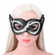 Leather Sex Eye Mask Sleeping Shade Blindfold Slave Bdsm Mask