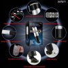 Hand Free Multi-Function Masturbator Fully Automatic Electronic Piston Rechargeable Thrusting Retractable Electronic Male Masturbation