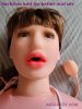 2023 New upgrated Brown Hair Inflatable Doll with built-in Vibration unit