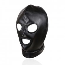 Mask Sexy Bondage Leather Hood BDSM Erotic Adult Games Fetish Sex Toy Restraint brinquedos sexuais harness juguete