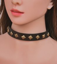 PU Leather BDSM Sex Collar Adult Sex Toys For Woman Fetish BDSM Bondage Restraint Neck Collar