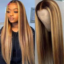 65cm Fashion Sexy Long Cosplay Central Parting Women Wigs Hair Wig Girl