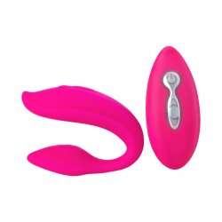 Wireless Waterproof Dual Vibrator For Him Her & Couples, 5 Unique Patterns, Made Of Body Safe Silicone