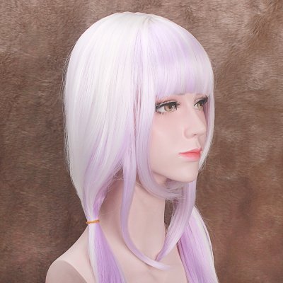 80cm KannaKamui Pink Cosplay Synthetic Anime Wig