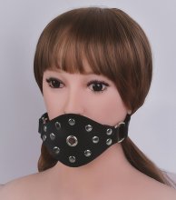 Mouth Gag BDSM Bondage Gear Leather