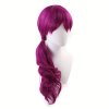 Agony\'s Embrace K/DA Evelynn Reddish Violet Long Wig Cosplay Costume KDA Women Heat Resistant Synthetic Hair Wigs