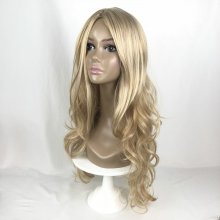 Harajuku Cosplay Wig Party Women Sexy Long Curly Costume Synthetic Hair Ladies Blond