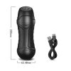 2022 Automatic Male Masturbator Vibration Blowjob Sucking Machine Silicone Vagina Masturbation Cup Sex Toys Adult Goods for Men