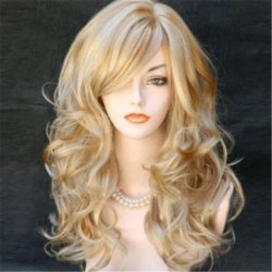Fashion Sexy women wigs ombre natural hair resistant synthetic wigs high qualit