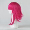 Game LOL Annie Hastur Character 45cm Rose Red Heat Resistant Hair Cosplay Costume Wig + Free Wig Cap