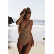 New 2019 Women Sequnis Strappy Backless Bodysuit Sleeveless Summer Beach Hot Bodysuits Navy Cross Slim Cami Bodysuit