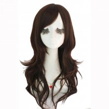 Fashion Women Cute Lady Wig 60cm/24inches Synthetic Wigs Hair Mixed Beige